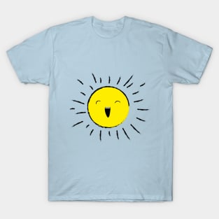 happy laughing cute sun T-Shirt